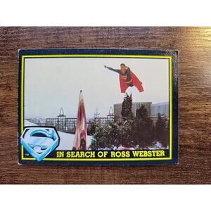 1983 Topps #70 - In Search of Ross Webster - Superman III